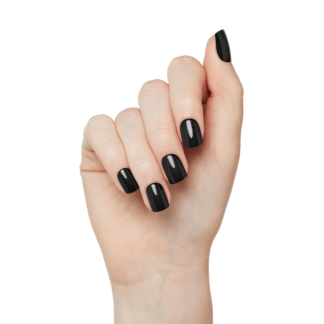 imPRESS Color Press-On Nails- All Black