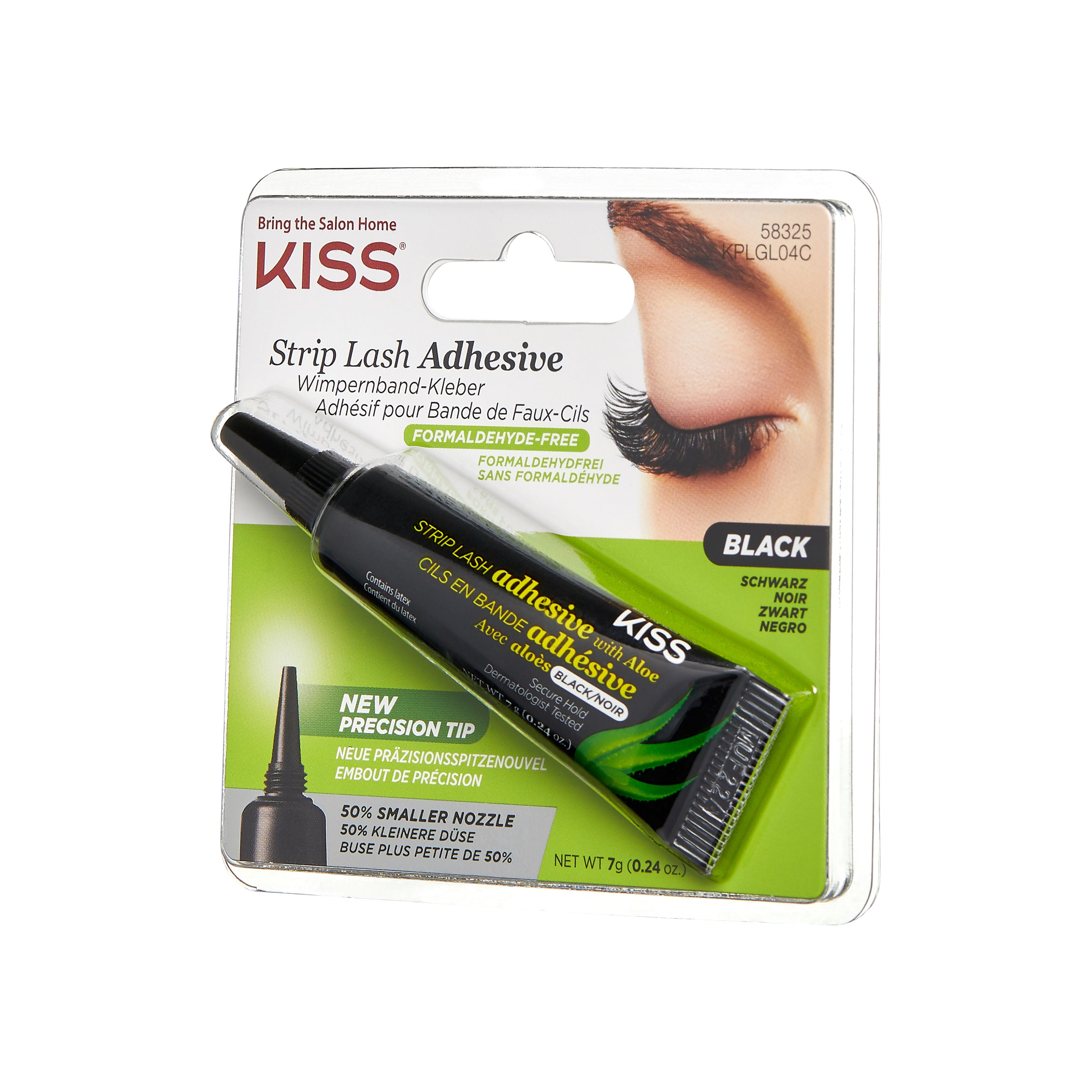KISS Strip Lash Adhesive with Aloe Latex Black
